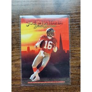 Joe Montana 1992 Skybox Primetime #67 - Sweet Sixteen - NFL - Fresh Pull
